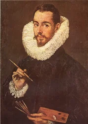 Portræt af Jorge Manuel Theotocópuli